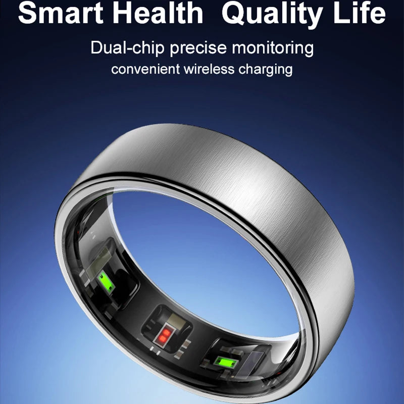 Unisex Smart Ring Männer Frauen Gesundheit Schlaf Monitor Andriod IOS