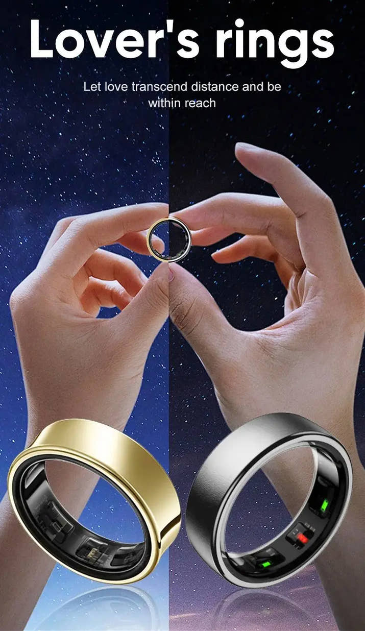 Unisex Smart Ring Männer Frauen Gesundheit Schlaf Monitor Andriod IOS