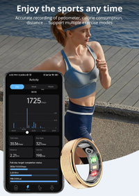 ✨BalanceRing Elegance – Slimme Ring voor Gezondheid, Slaap & Sport