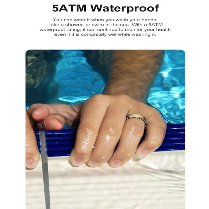 Unisex Smart Ring Männer Frauen Gesundheit Schlaf Monitor Andriod IOS