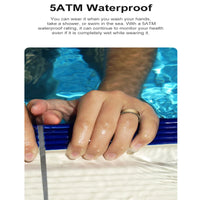 Unisex Smart Ring Männer Frauen Gesundheit Schlaf Monitor Andriod IOS