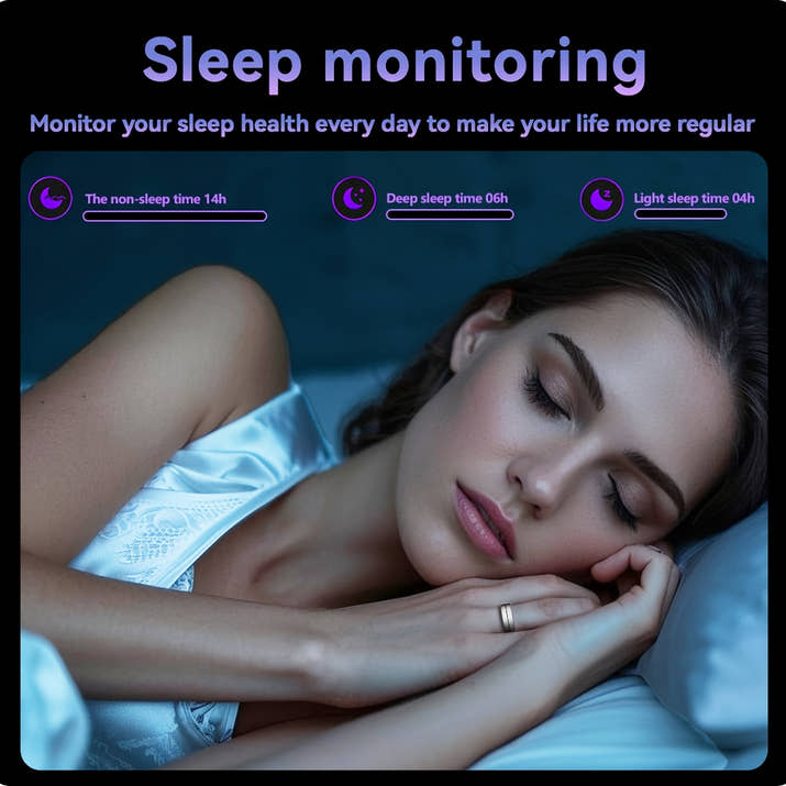 Youth Demon Smart Ring für Männer und Frauen – 5 ATM, hohe Qualität, lange Akkulaufzeit, Schritt-/Distanz-/Kalorienzähler, kompatibel mit iPhone und Android, über USB wiederaufladbar, ideales Geschenk für Fitnessbegeisterte, Fitness-Tracker, elegant