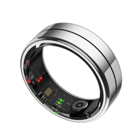 Youth Demon Smart Ring für Männer und Frauen – 5 ATM, hohe Qualität, lange Akkulaufzeit, Schritt-/Distanz-/Kalorienzähler, kompatibel mit iPhone und Android, über USB wiederaufladbar, ideales Geschenk für Fitnessbegeisterte, Fitness-Tracker, elegant
